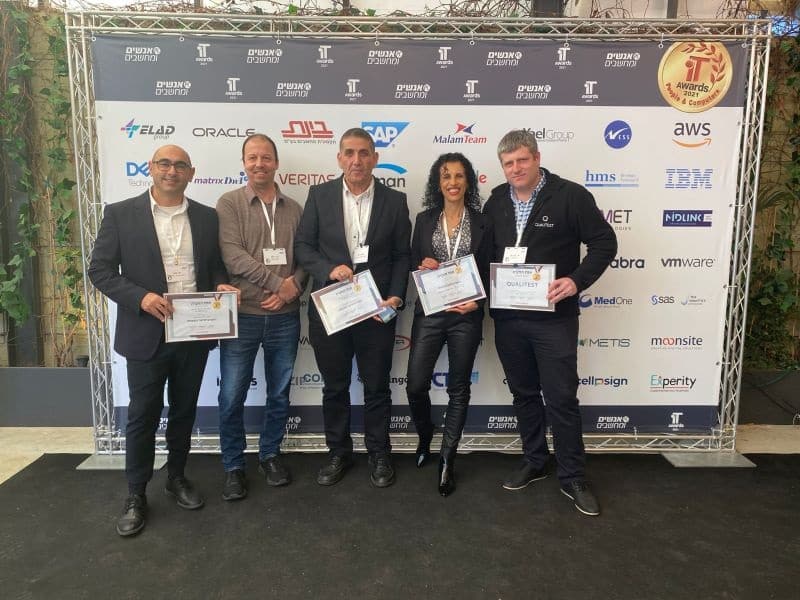 Qualitest Wins IT Excellence Award 2021 in Israel